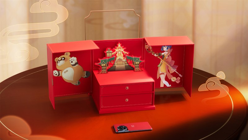 OnePlus Ace 2 Xiangling Edition mang đến giá trị sưu tầm cao cho các game thủ