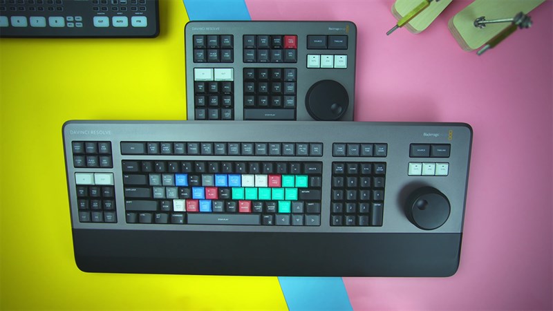 BlackMagic Design DaVinci Resolve Editor Keyboard là một chiếc bàn phím rất tốt dành cho dân editor