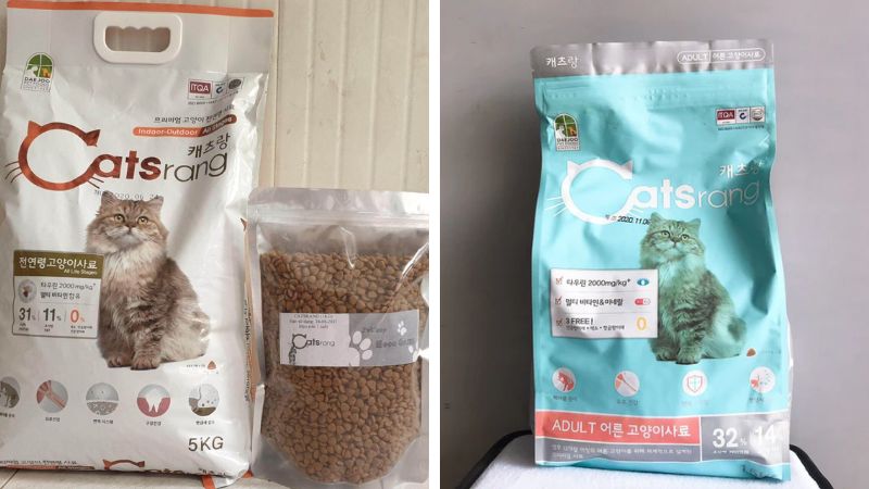 Lợi ích của thức ăn hạt cho mèo Cats Rang