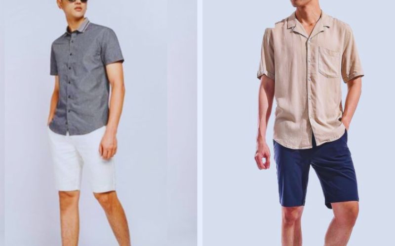 Kết hợp với quần shorts