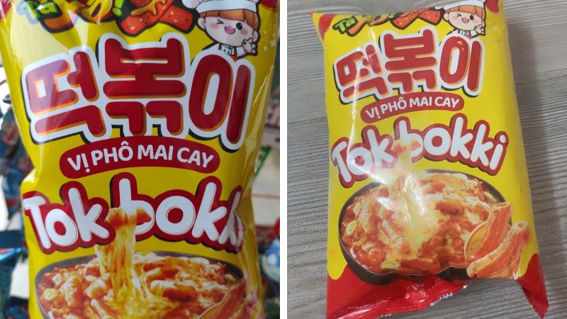 Bánh snack khoai tây TAYO! X Tokbokki vị phô mai cay giòn thơm ngon