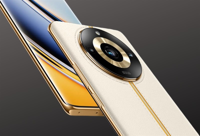 Mặt trước của realme 11 Pro+ được hé lộ qua website hãng Mặt trước của realme 11 Pro+ được hé lộ qua website hãng