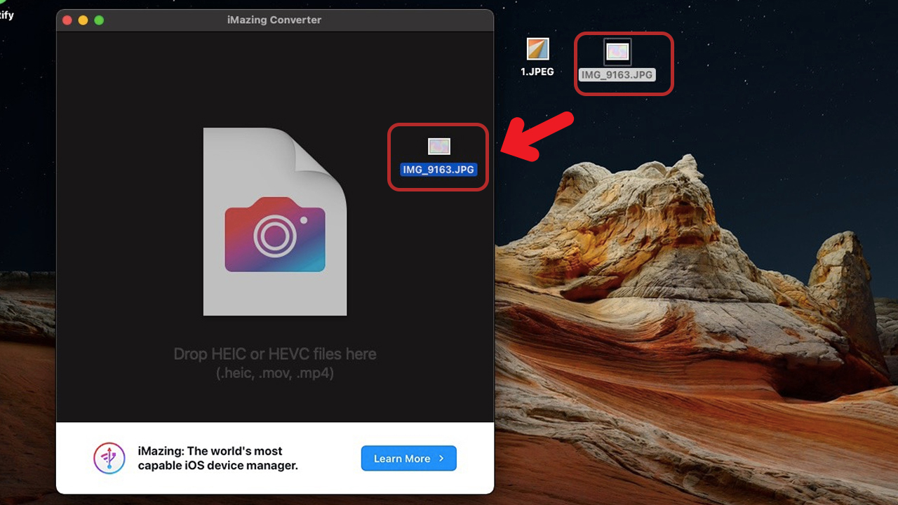 Cách đổi đuôi hình ảnh trên MacBook