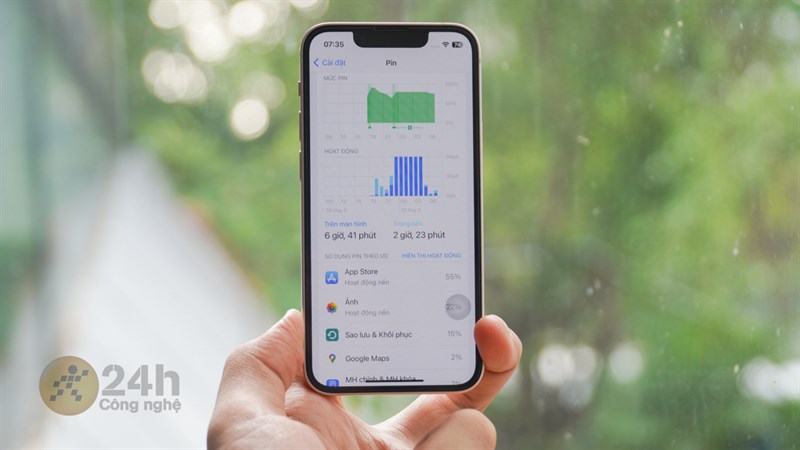 Pin của iPhone 13 mini sẽ khiến một số người dùng hài lòng về thời lượng sử dụng.