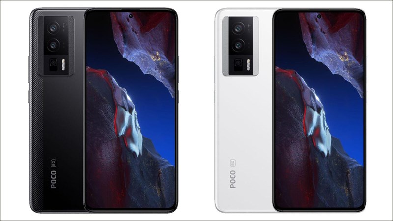 Ảnh render được cho là của POCO F5 Pro
