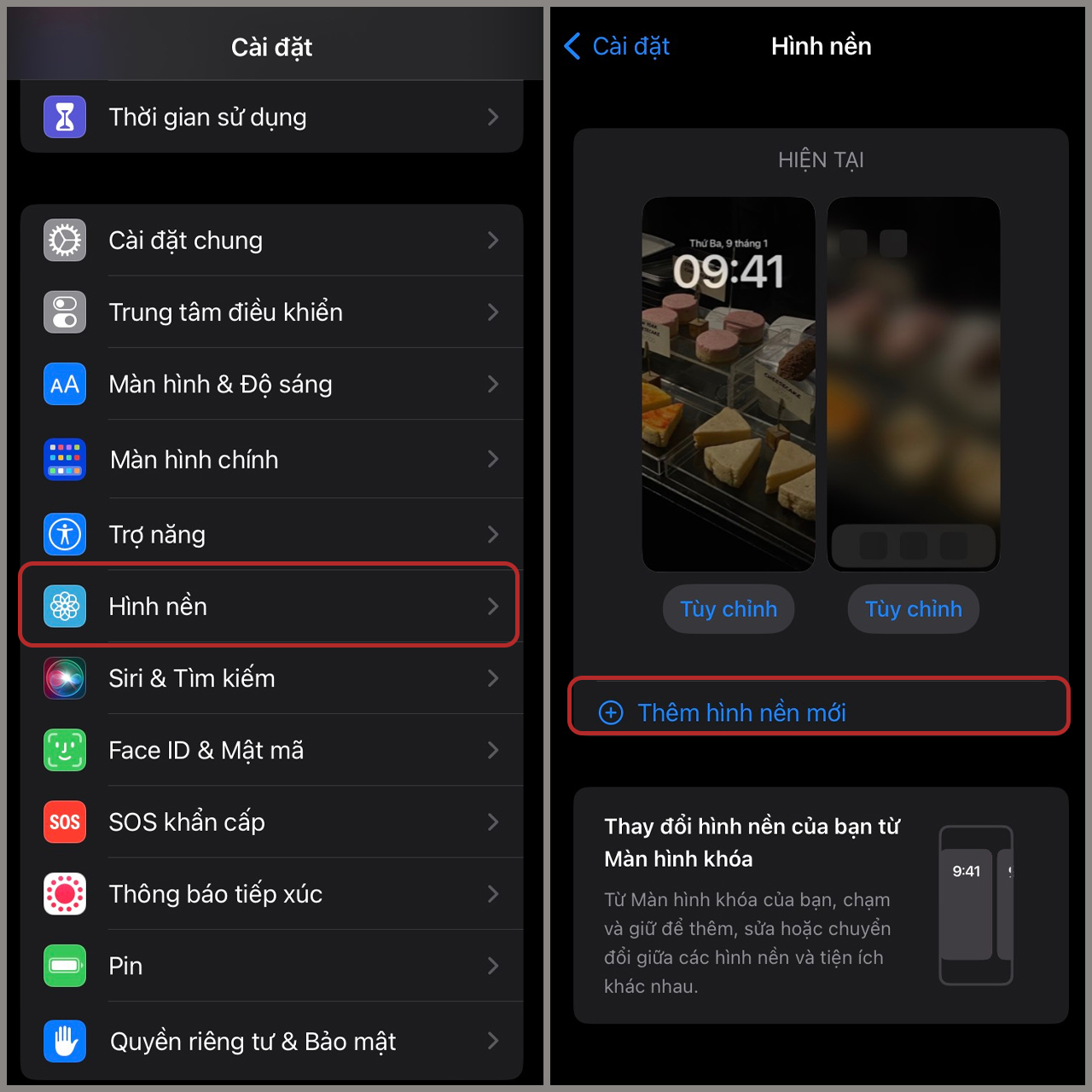 Hình nền iOS 17