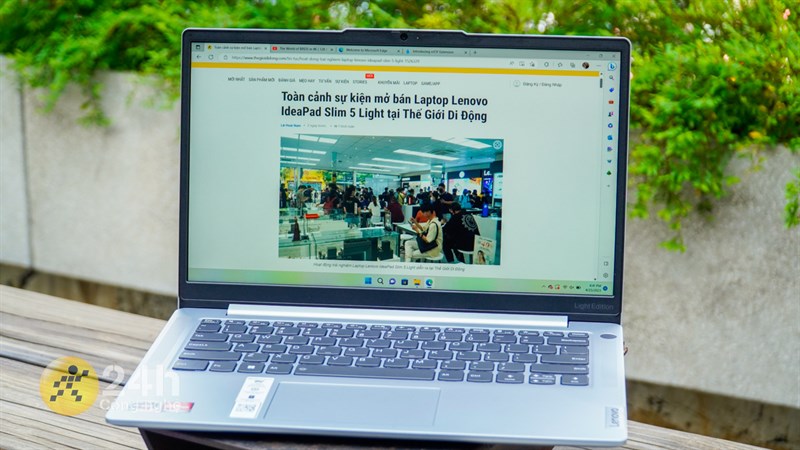 Màn hình của Lenovo IdeaPad Slim 5 Light còn đi kèm nhiều công nghệ xịn sò Màn hình của Lenovo IdeaPad Slim 5 Light còn đi kèm nhiều công nghệ xịn sò