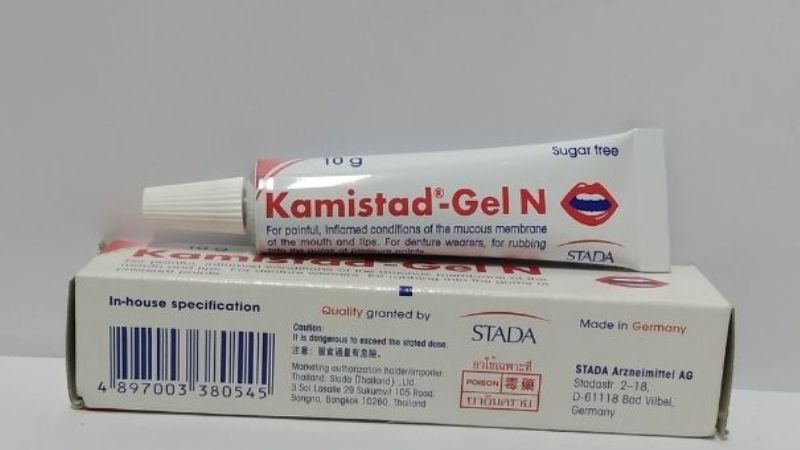 Thuốc bôi lở miệng Kamistad Gel N