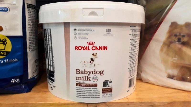 Phân biệt sữa cho chó Royal Canin thật giả