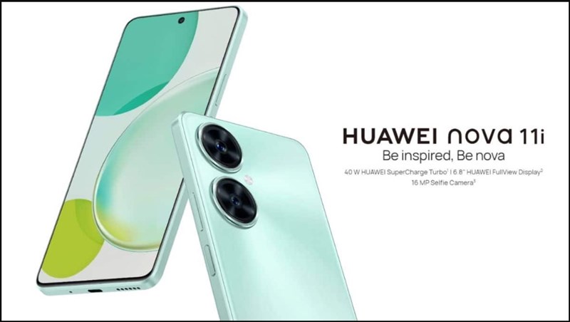 Huawei Nova 11i lộ diện trên trang web chính thức tại Mexico