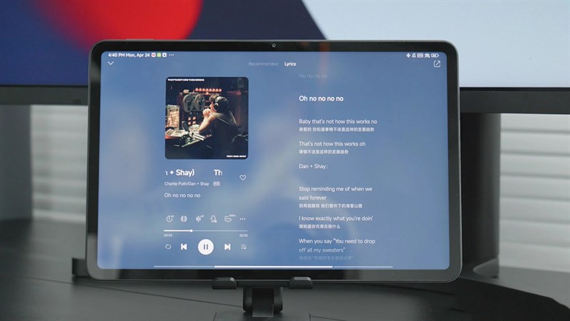 Âm thanh của Xiaomi Pad 6 Pro chưa được hay cho lắm Âm thanh của Xiaomi Pad 6 Pro chưa được hay cho lắm