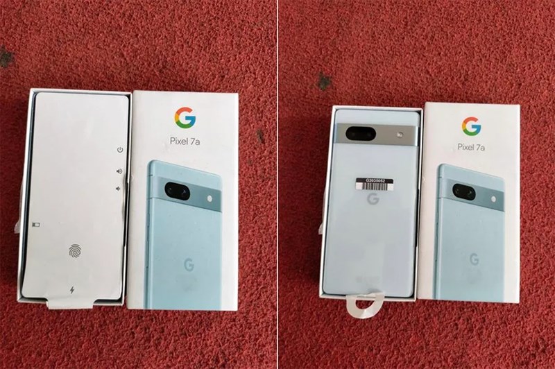Lộ hình ảnh thực tế của Google Pixel 7a