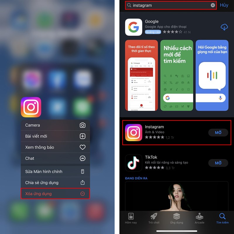 Instagram không trả lời được story