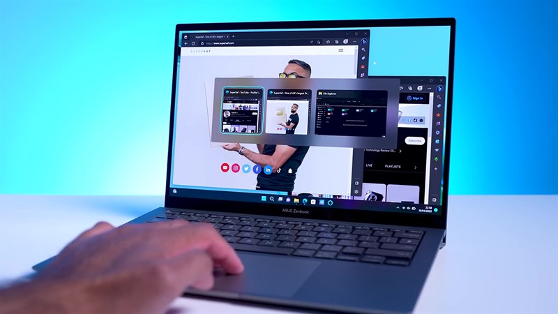 ASUS Zenbook S 13 OLED (2023) sở hữu dung lượng RAM tối đa 32 GB cùng bộ nhớ trong lớn nhất là 1 TB.