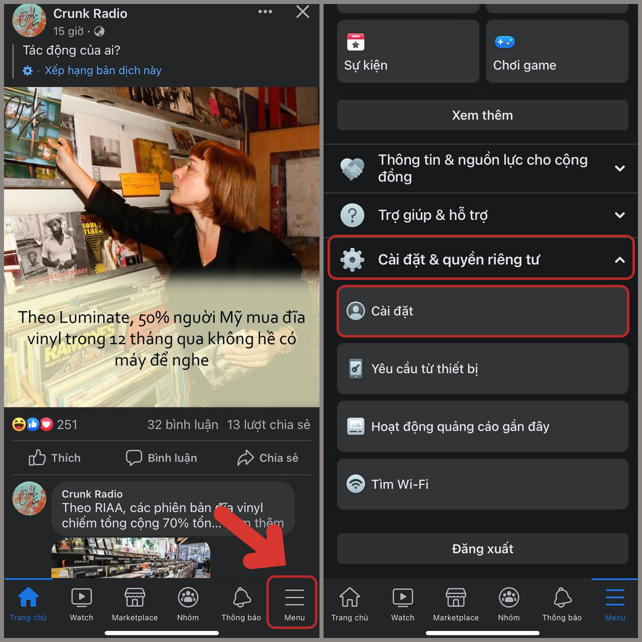 Cách đăng xuất Messenger trên iPhone không cần xóa app cực kỳ dễ dàng