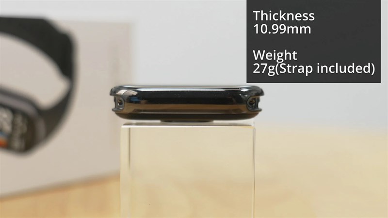 Thiết bị cũng rất nhẹ nên mọi người có thể đeo thoải mái trong thời gian dài Thiết bị cũng rất nhẹ nên mọi người có thể đeo thoải mái trong thời gian dài