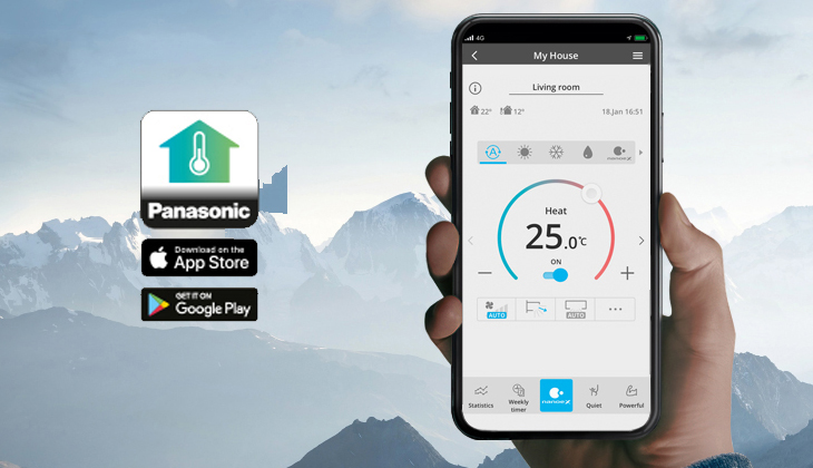 Hướng dẫn cài đặt ứng dụng Comfort Cloud trên máy lạnh Panasonic năm 2023 -Tải ứng dụng Comfort Cloud