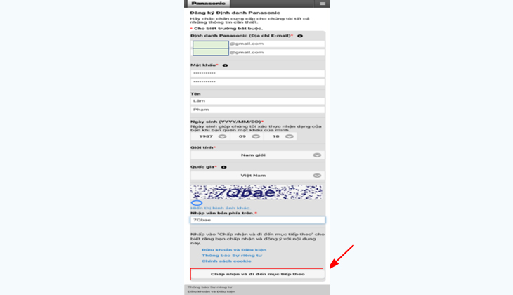 Hướng dẫn cài đặt ứng dụng Comfort Cloud trên máy lạnh Panasonic năm 2023 - Đăng ký tài khoản mới 2