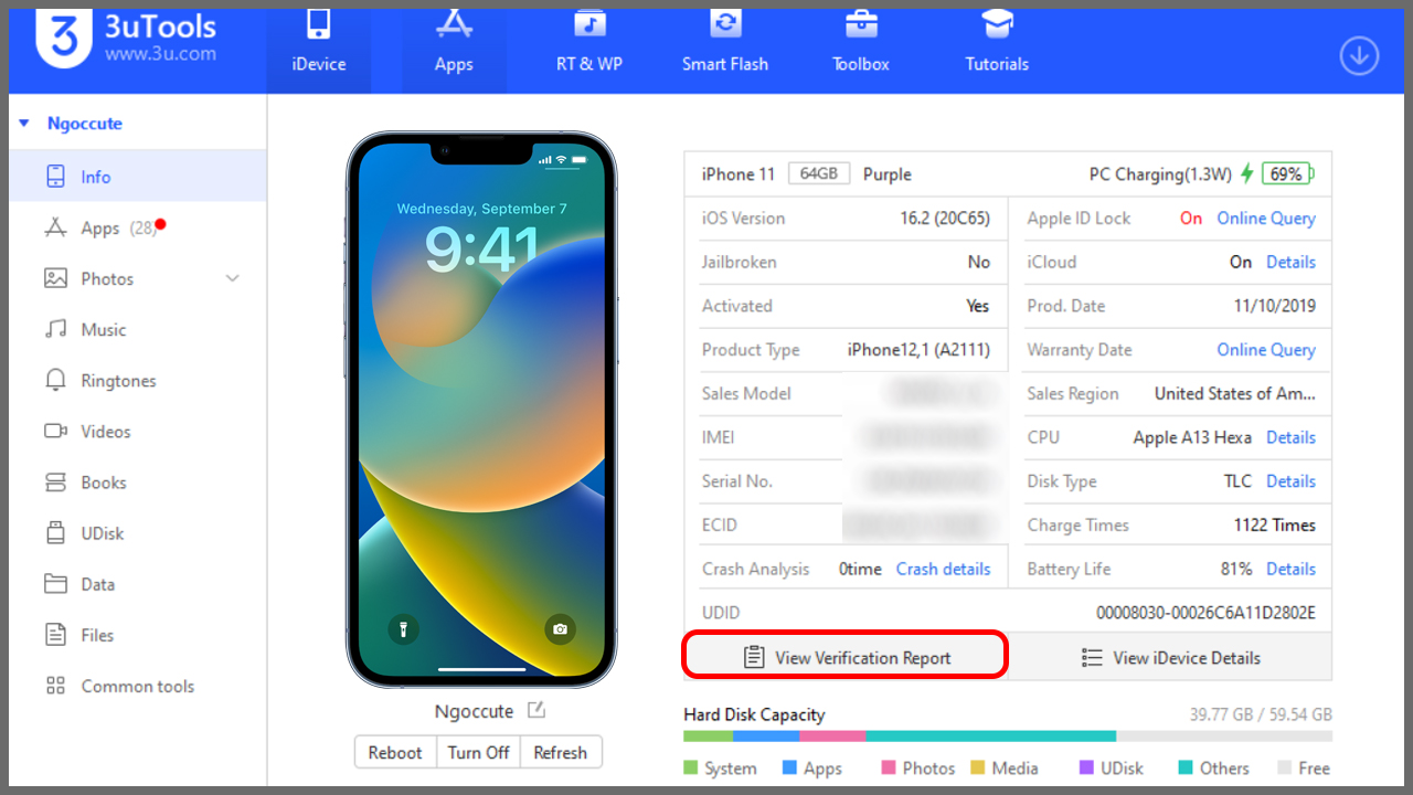 Cách kiểm tra iPhone mới