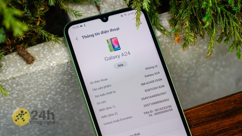 Đánh giá Galaxy A24
