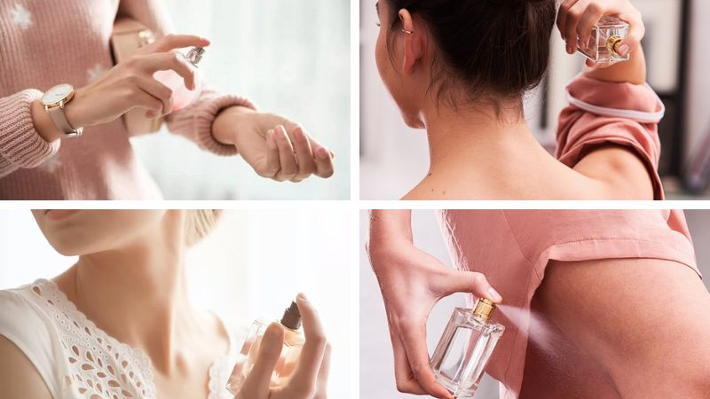 Find the Perfect Spot to Spray Your Perfume