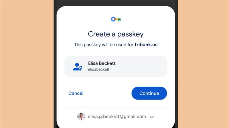 Google hôm nay đã ra mắt passkeys (hay còn gọi là khóa đăng nhập)