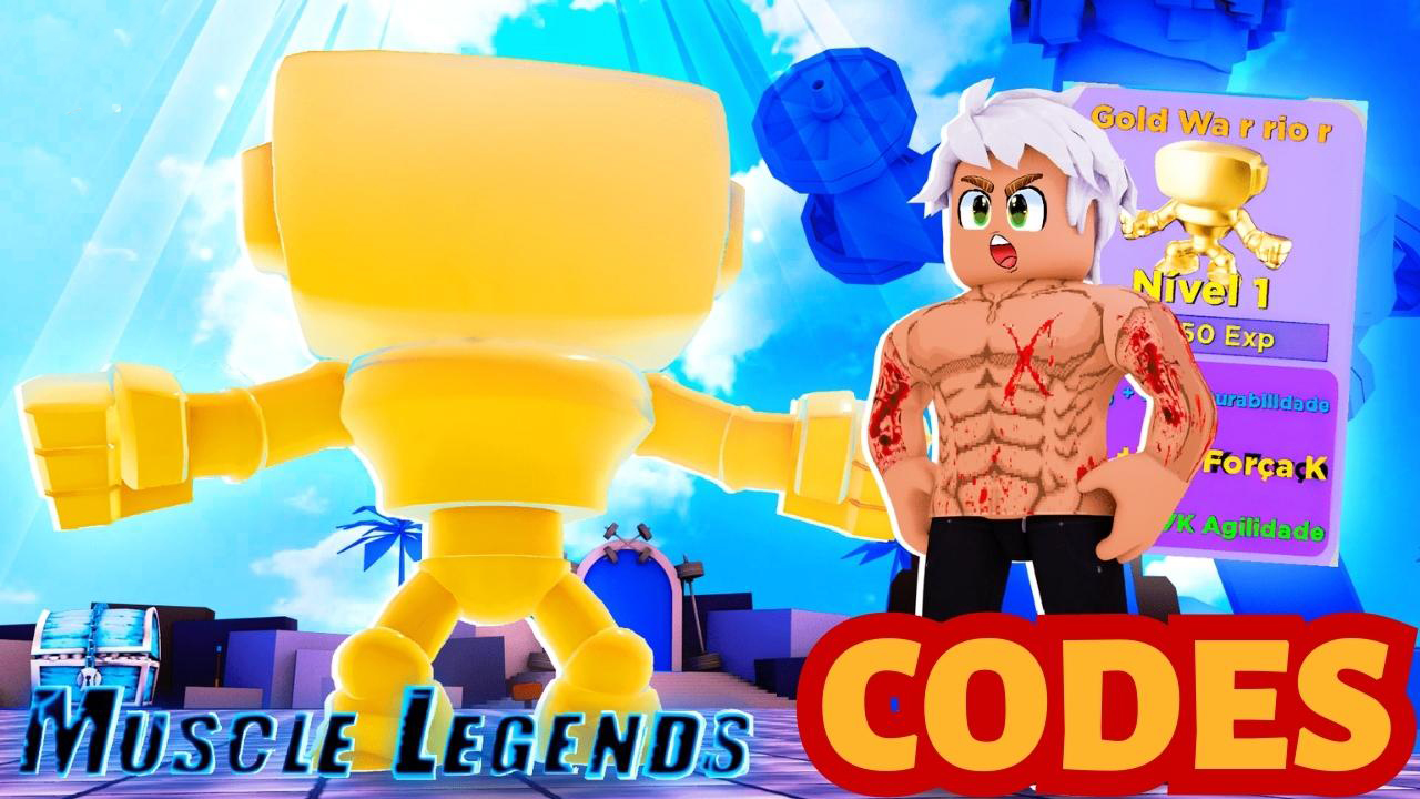 💪 Muscle Legends ALL CODES - FREE GEMS AND STRENGTH - Roblox 