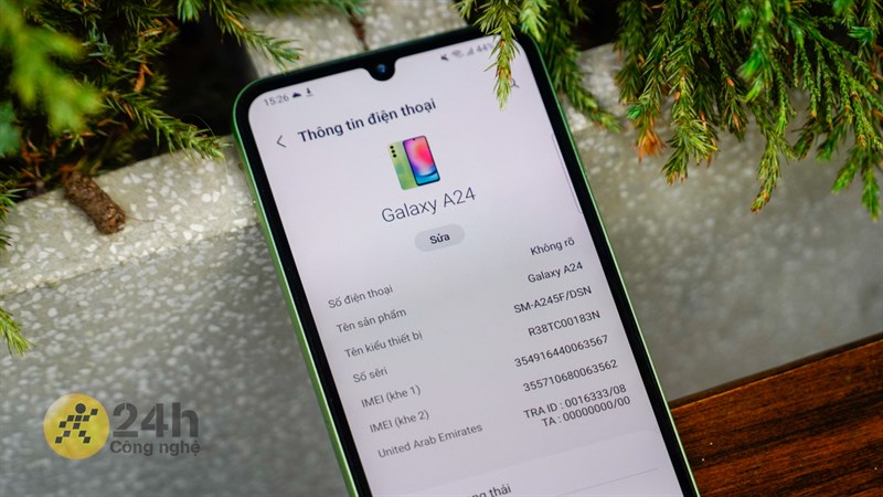 Đánh giá hiệu năng Galaxy A24