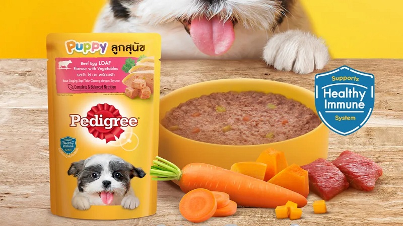 Thức ăn cho chó lớn Pedigree vị gà nấu sốt Thức ăn cho chó lớn Pedigree vị gà nấu sốt