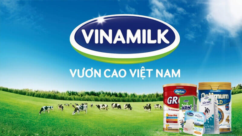 Vinamilk là một trong những thương hiệu hàng đầu tại Việt Nam