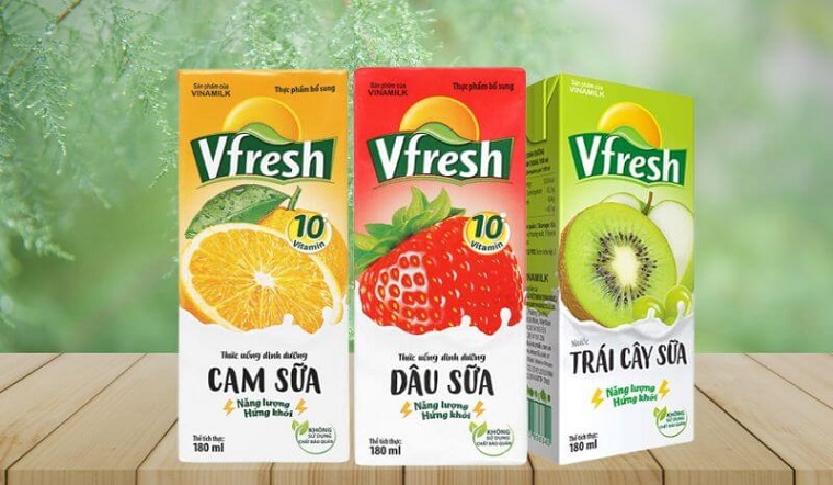 Vinamilk ra mắt dòng sản phẩm Vfresh smoothie với 3 hương vị hấp dẫn