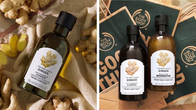 Dầu gội gừng The Body Shop Ginger Scalp Care Shampoo