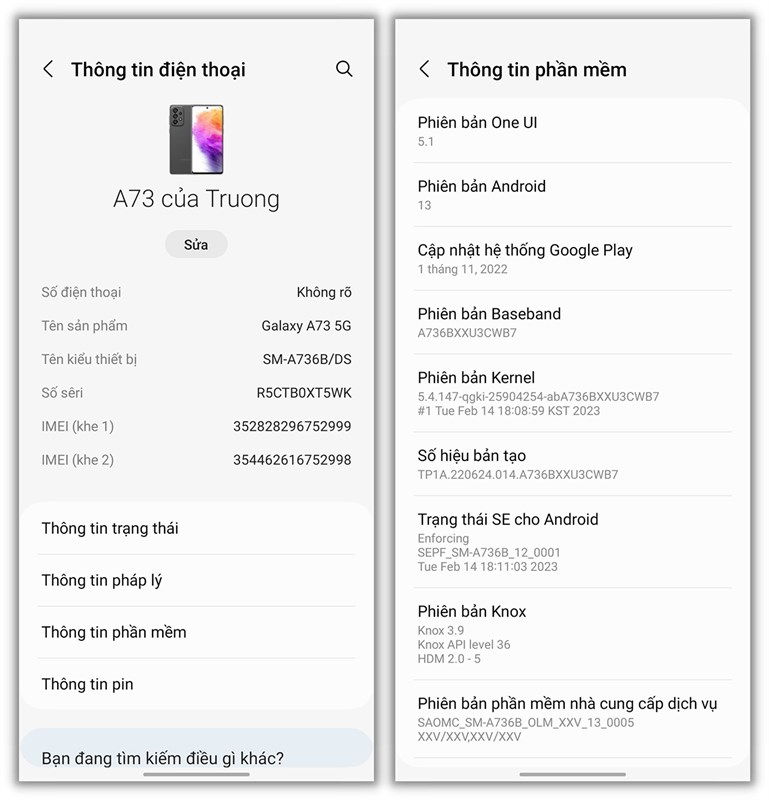 Cấu hình hiện tại của Galaxy A73 5G vẫn còn rất tốt