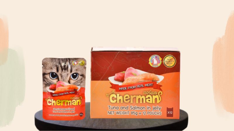 Pate Cherman vị cá ngừ cà cá hồi