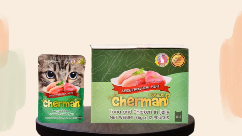 Pate Cherman vị cá ngừ và gà