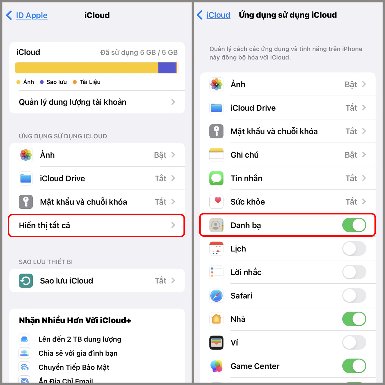 Mất iCon Danh Bạ Trên iPhone, Phải Khắc Phục Thế Nào?