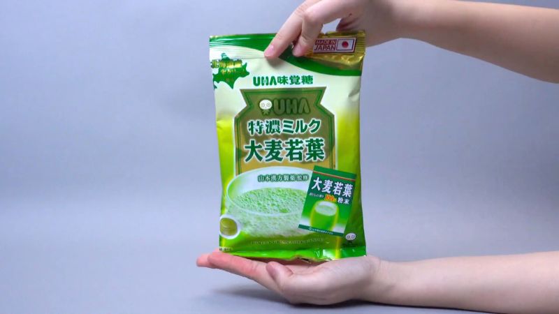 Kẹo sữa Uha Tokuno Barley Grass