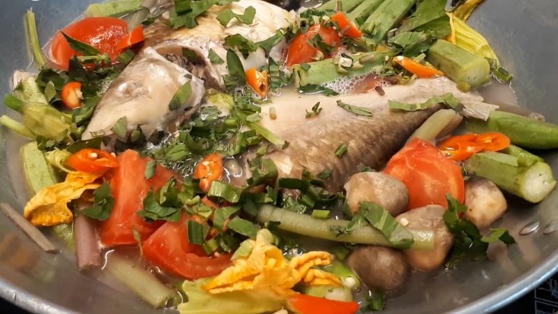 How to make toad fish cooked in a strange, Western taste