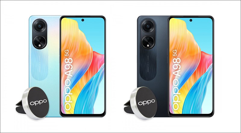 Rò rỉ ảnh render của OPPO A98 5G