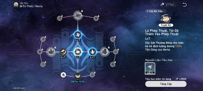 Hướng dẫn cách tăng sức mạnh cho nhân vật trong Honkai: Star Rail