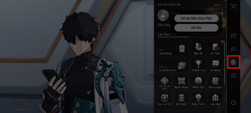 Cách chỉnh ngôn ngữ trong Honkai: Star Rail