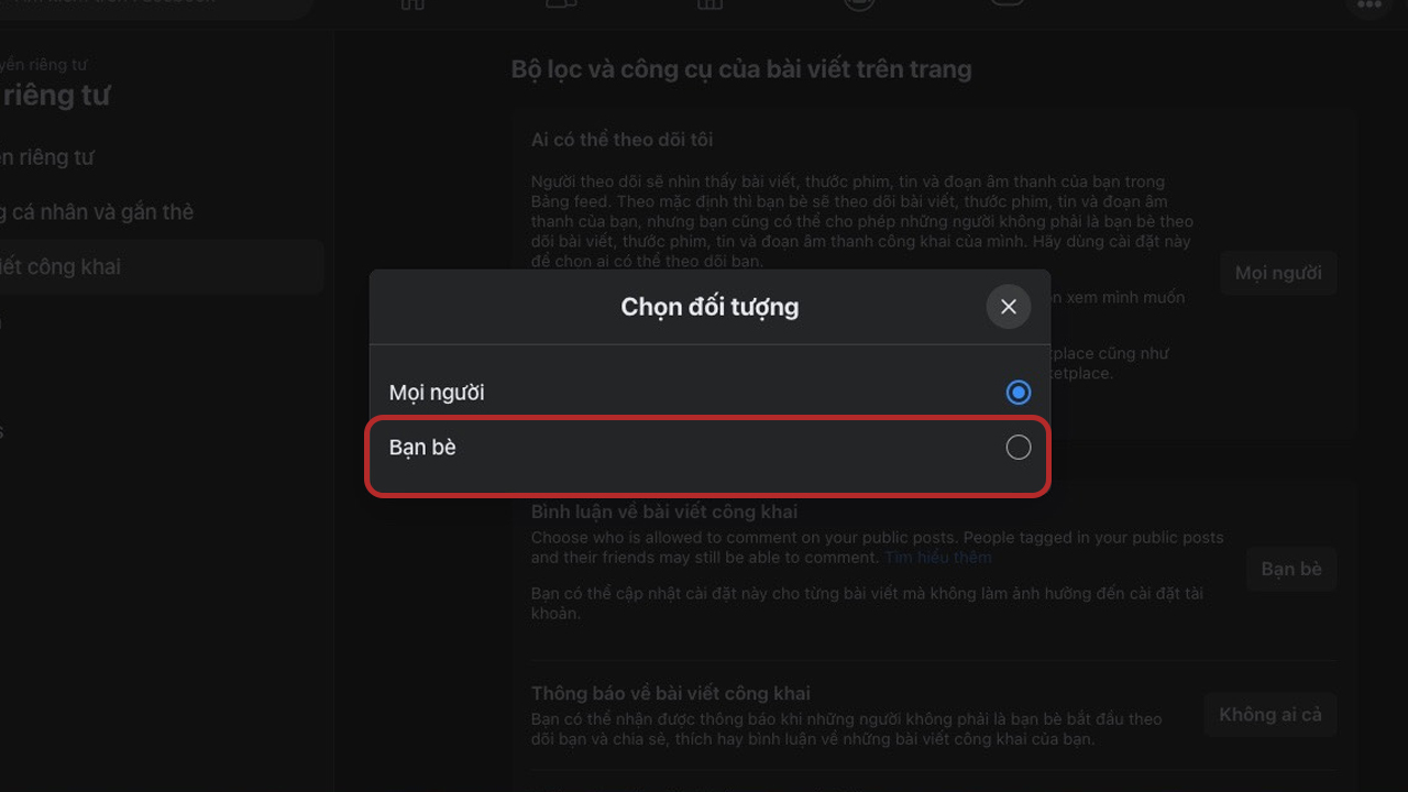 Cách tắt nút kết bạn trên Facebook Cách tắt nút kết bạn trên Facebook