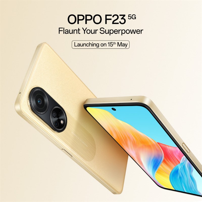 OPPO F23 5G được hãng ấn định ngày ra mắt