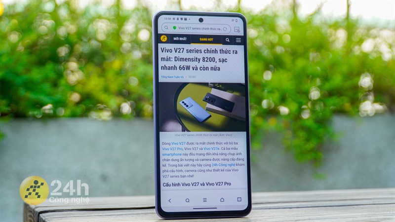 3. Vivo V27e (66 W) - Điện thoại Vivo có sạc nhanh, thiết kế đẹp mắt
