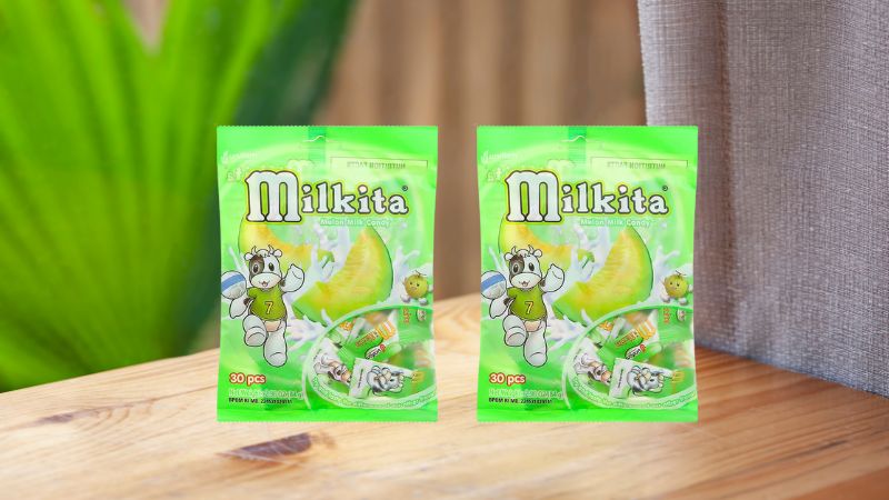 Kẹo sữa vị dưa lưới Milkita