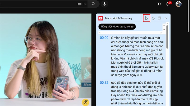Cách Dùng Bing Chat Tóm Tắt Video Youtube Giúp Bạn Nắm Bắt Nội Dung Nhanh Hơn The Sam House 6929