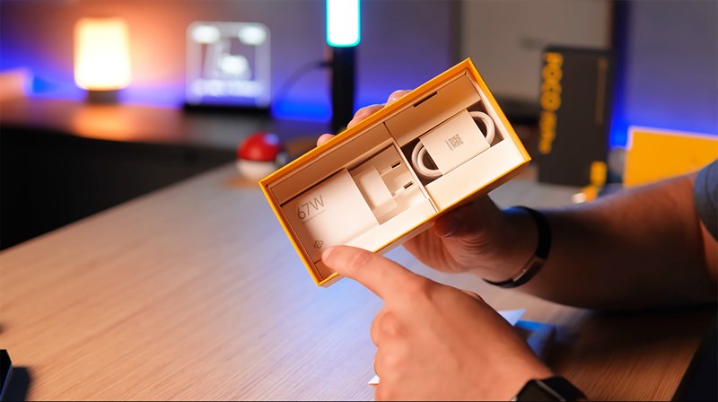 Thêm bộ sạc nhanh 67 W