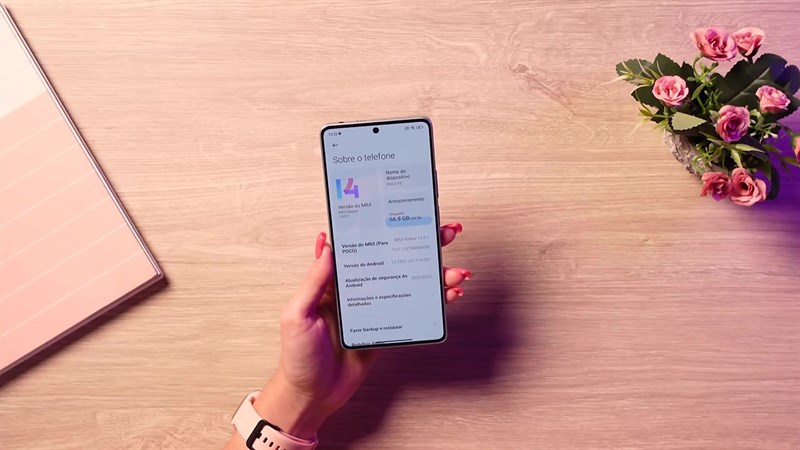 Thông số của POCO F5 đều ở mức tốt.