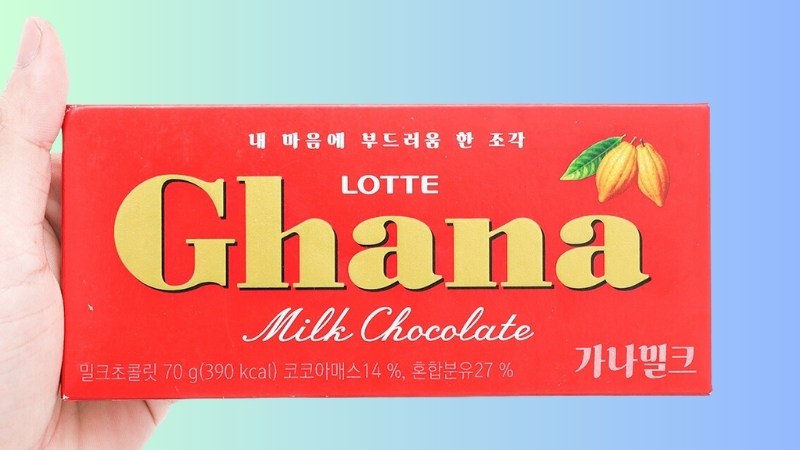 Socola sữa Lotte Ghana