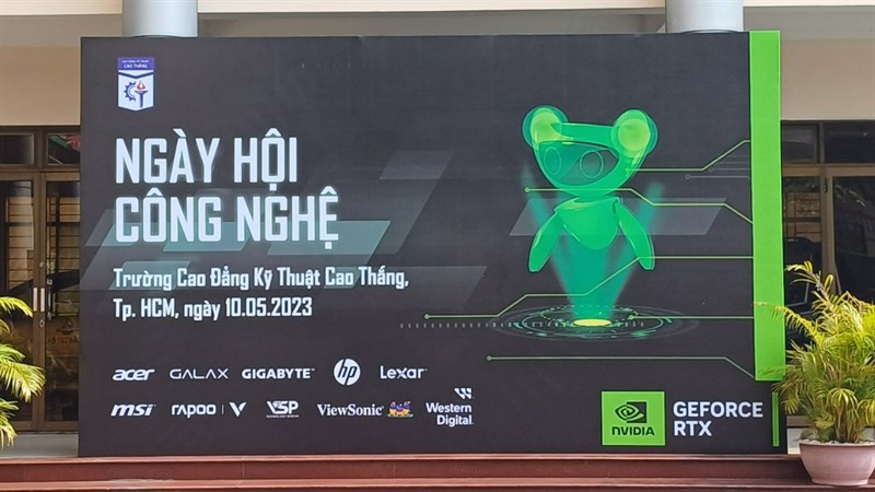 Toàn cảnh Sự kiện Laptop x NVIDIA: Buổi trình diễn công nghệ đặc sắc tại trường Cao đẳng Kỹ thuật Cao Thắng